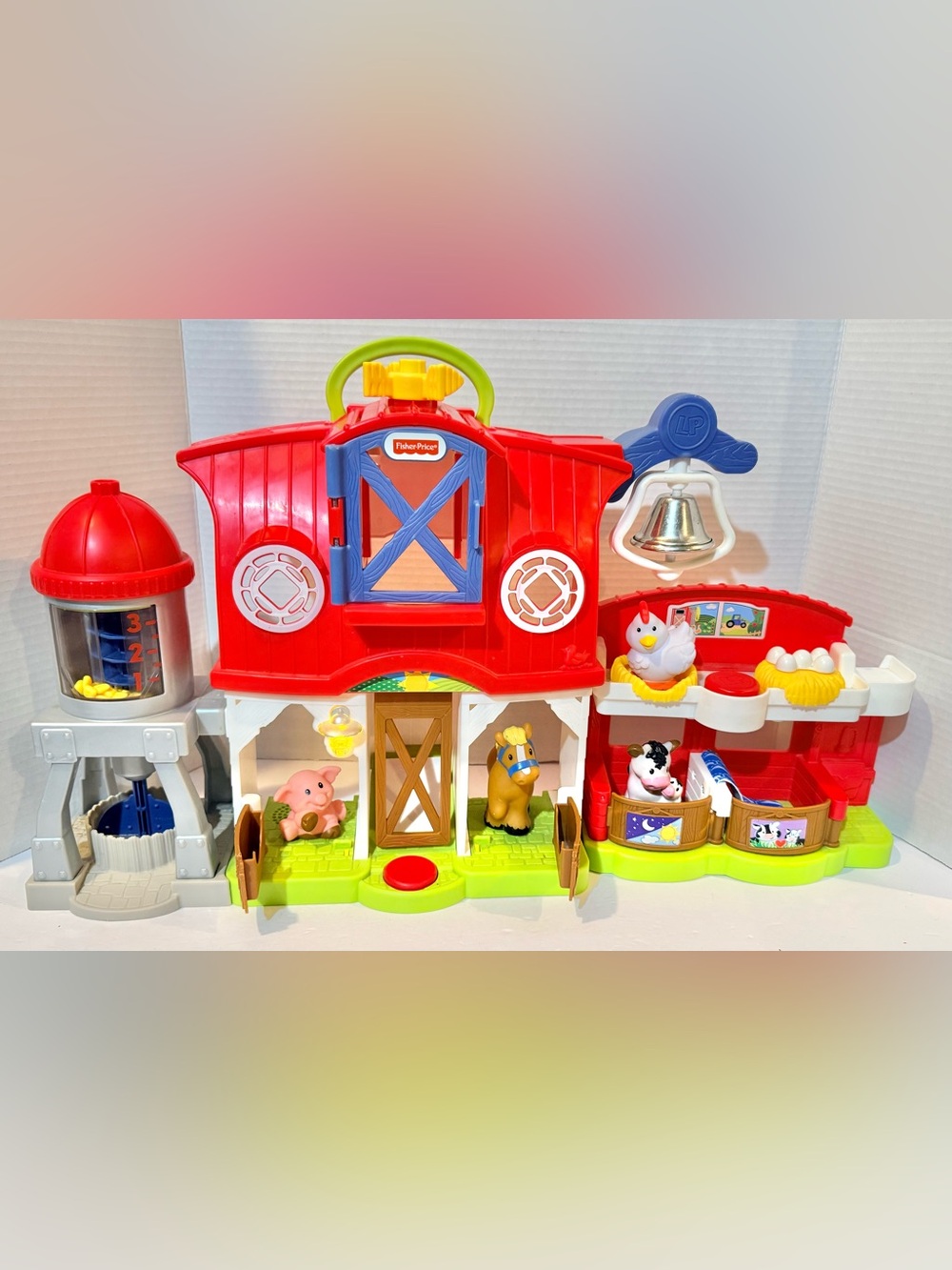 FP Little People Caring For Animals Farm Playset w/Sounds ⭐️EUC⭐️ TESTED